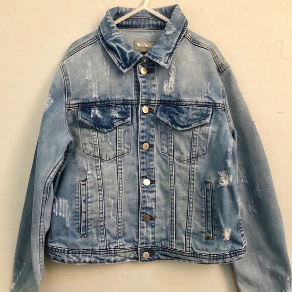 Tractr Jean Jacket - Picture 1 of 3